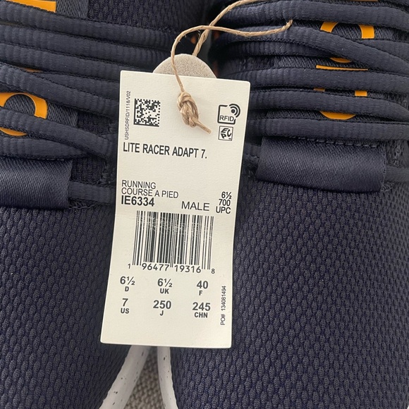 Adidas LITE RACER ADAPT 7.0 SHOES - Picture 7 of 7